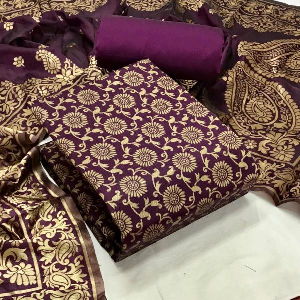 Banarasi Silk 60 Stylist Ethnic Wear Dress Materials